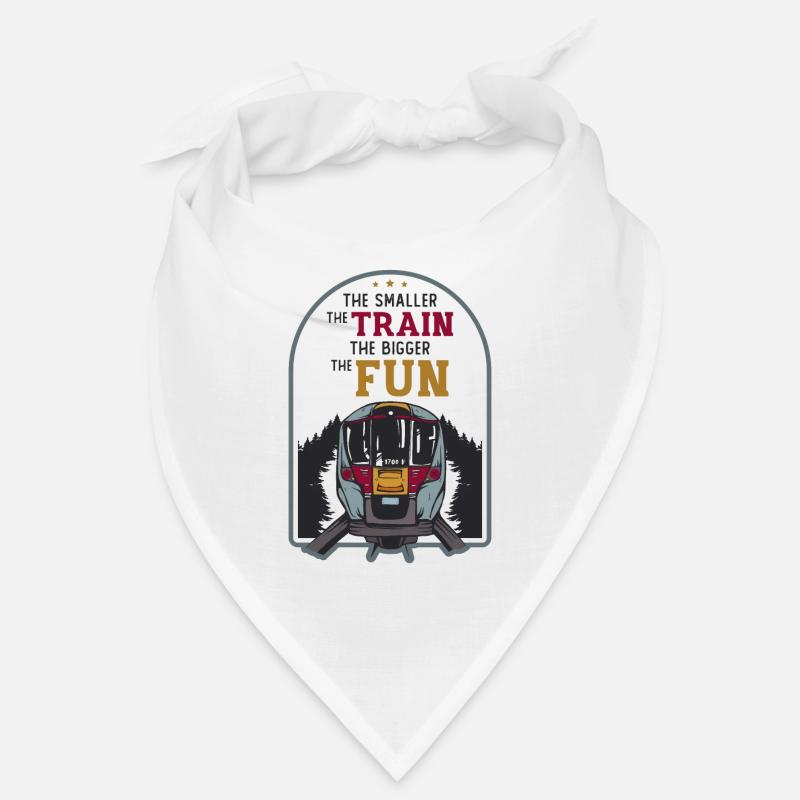 Smaller the train, the larger the model railway Bandana