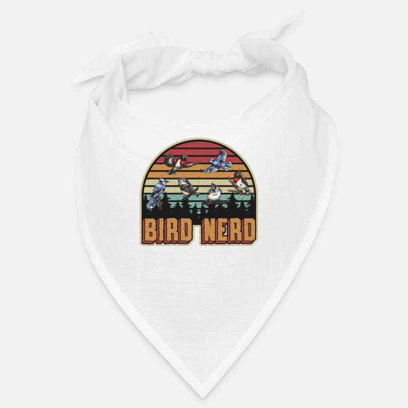 Vogelbeobachtung Nerd Bandana