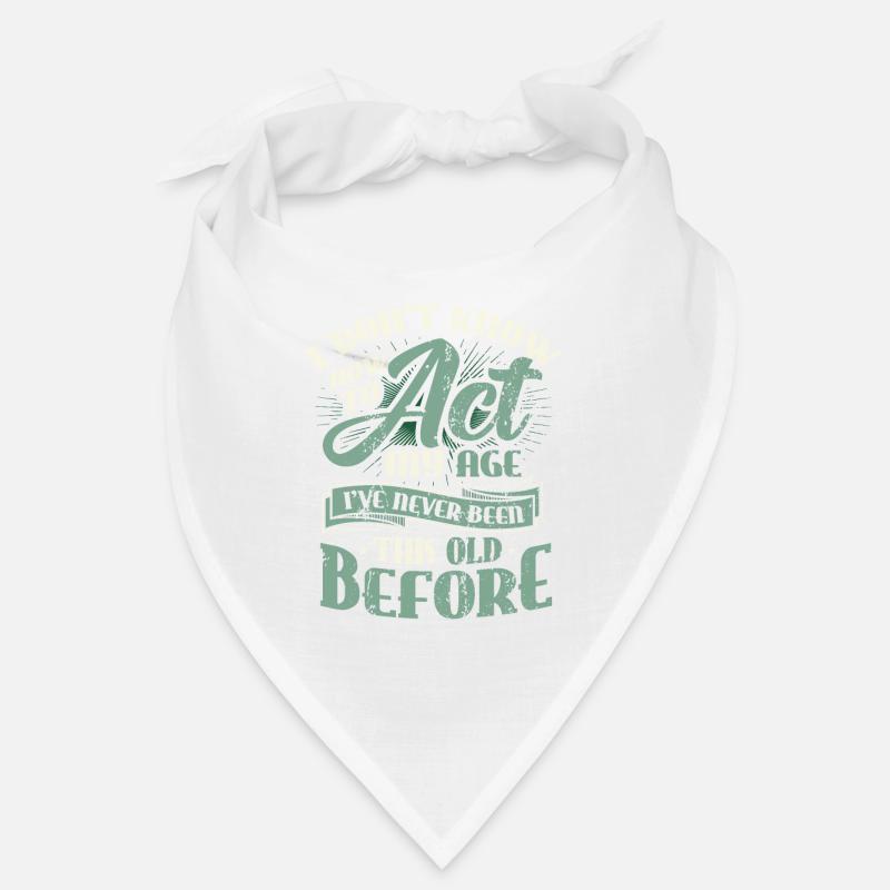 I don't know how to behave. Bandana