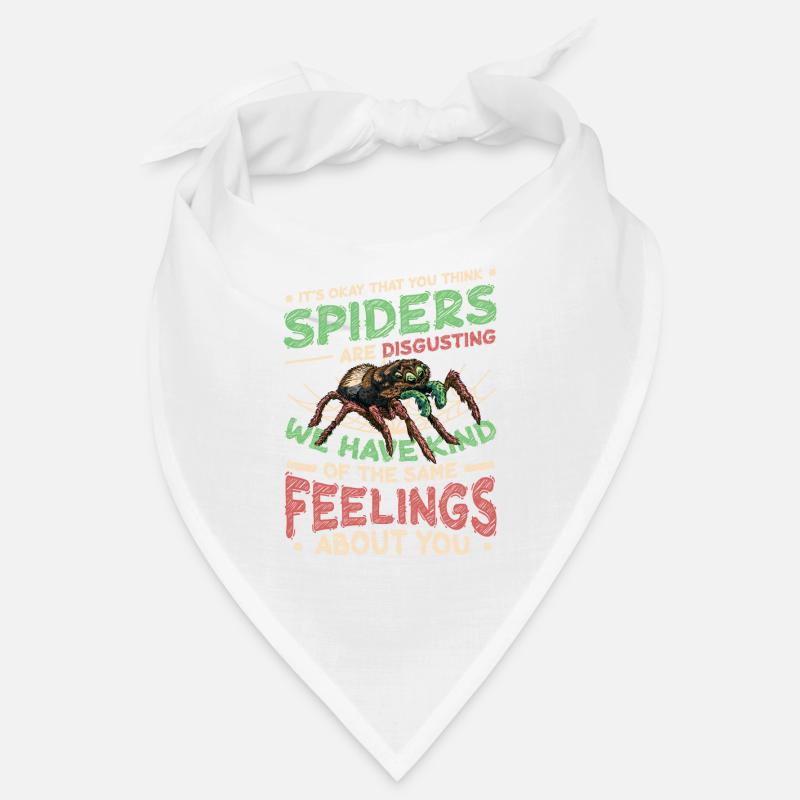 Spiders are not disgusting - Spider Lover Bandana