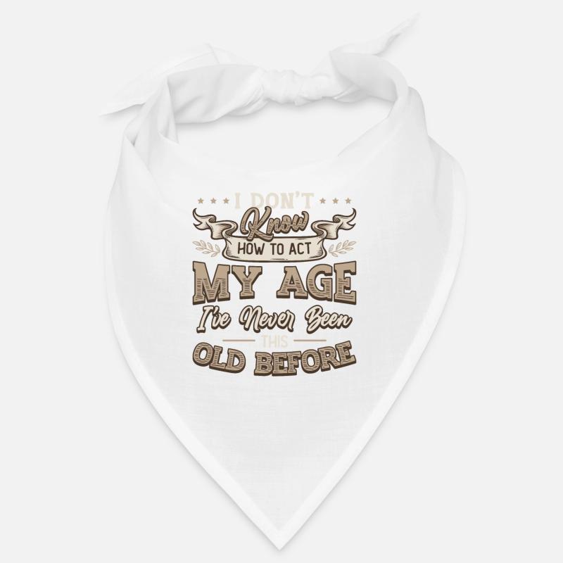 I don't know how to behave. Bandana