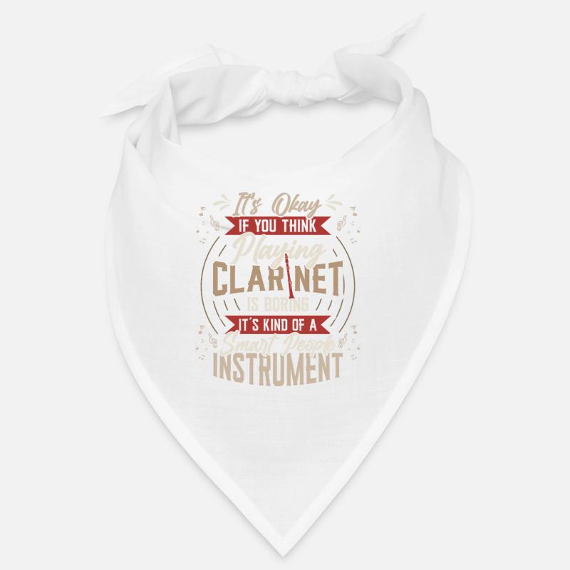 Clarinette jouant de la clarinette Bandana