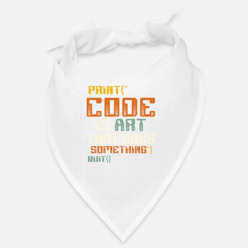 Le code est un art qui fait quelque chose, la programmation Bandana