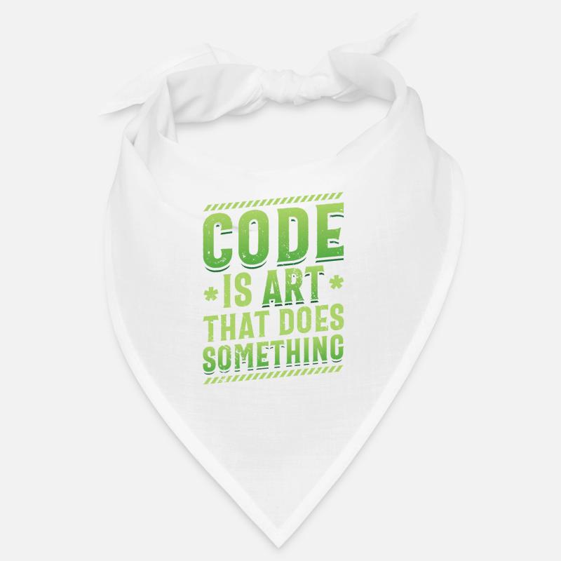 Le code est un art qui fait quelque chose, la programmation Bandana