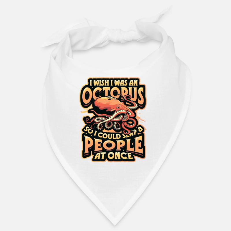 Slap 8 Menschen Auf Einmal Octopi Funny Octopus Bandana