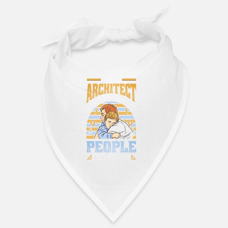 Ich Bin Ein Architekt - Bandana - Weiß