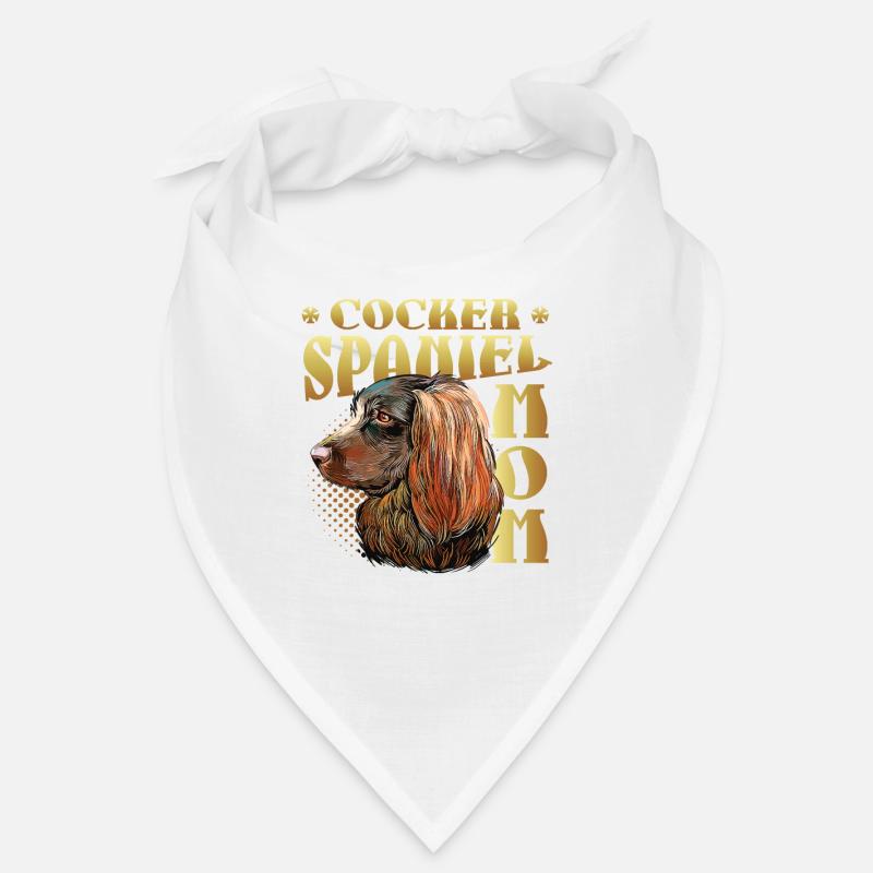 Cocker Spaniel Mom Bandana