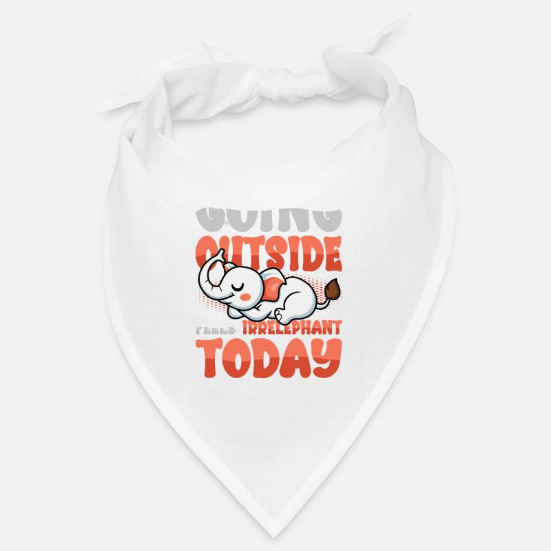 Going outside feels lazy today Bandana