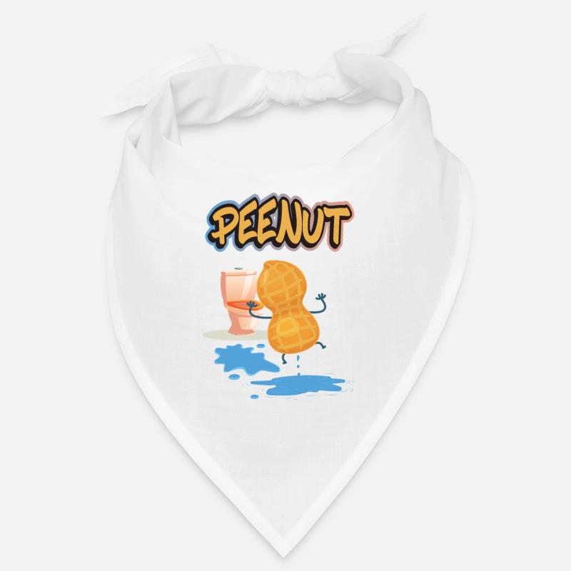Peenut, funny peeing peanut Bandana