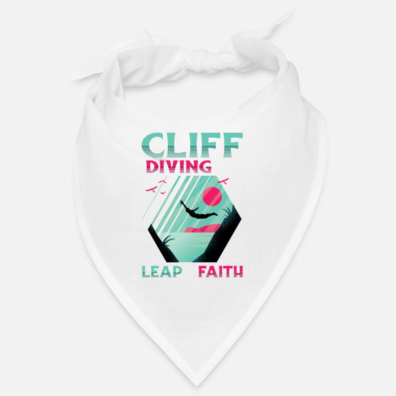 Le saut de falaise est un acte de foi Bandana
