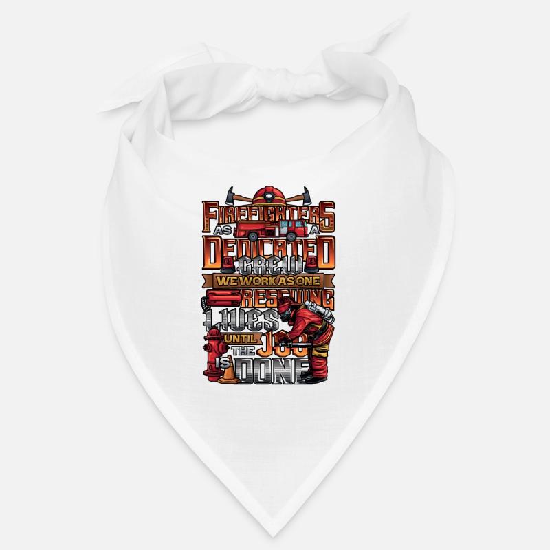 Feuerwehrmann Slogan, Freiwillige Feuerwehr Bandana