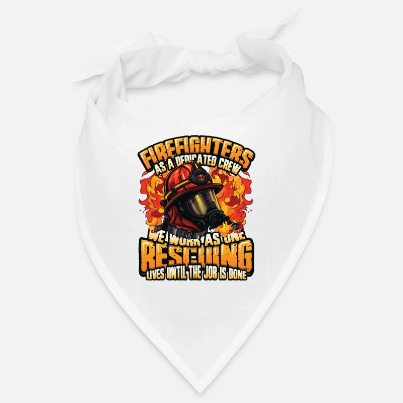 Feuerwehrmann Slogan, Freiwillige Feuerwehr Bandana
