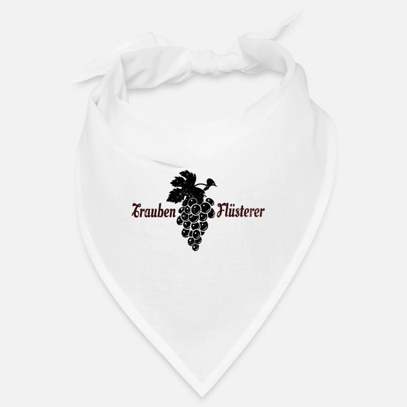 Trauben Flüsterer Wein Weintrinker Winzer Bandana