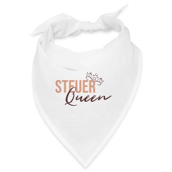 Steuer Queen - Bandana - Weiß - Vorne