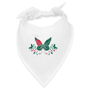 Bangladesch Bangladesch Bangladesch Flagge Zitat - Bandana - Weiß - Vorne