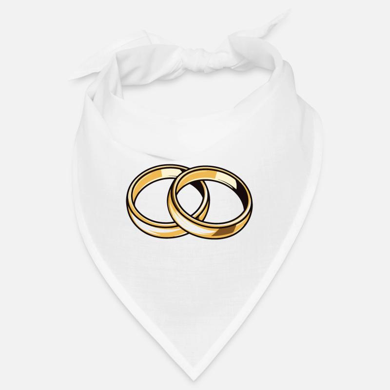 Eheringe Hochzeit Bandana