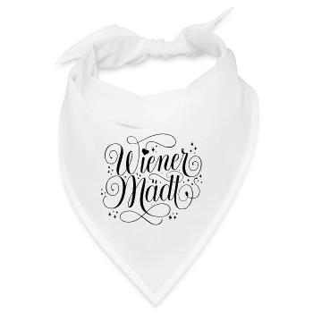 Wiener Mädl - Bandana - Weiß - Vorne