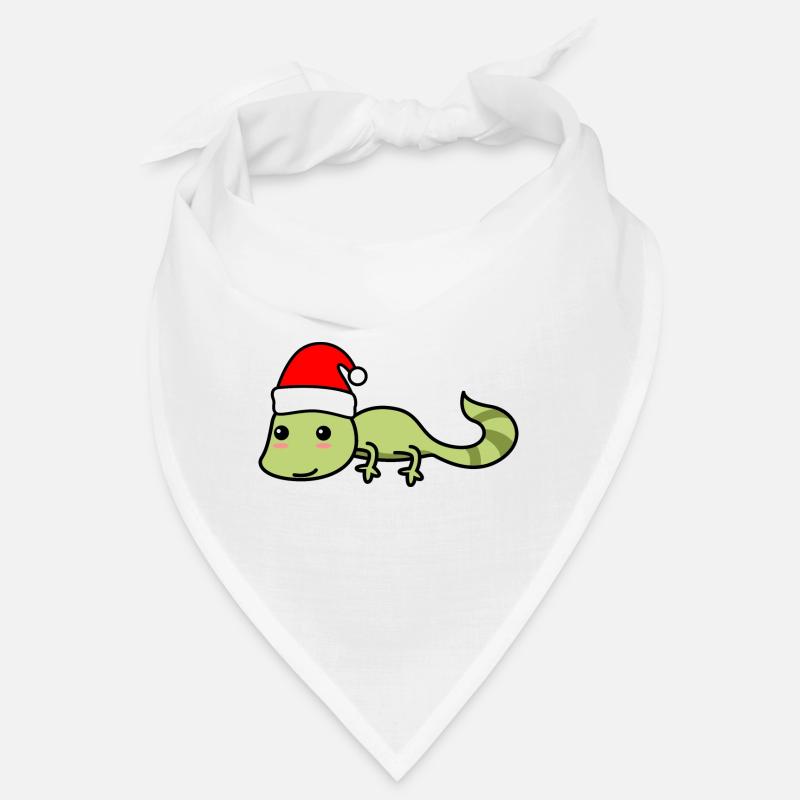 Gecko Comic Christmas Xmas Bandana