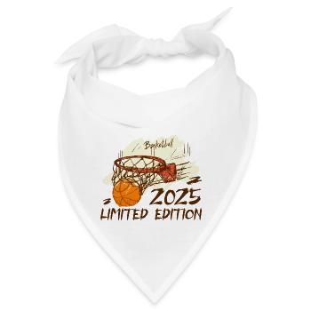 2025 Basketball Jubiläum in limitierter Auflage 2025 - Bandana - Weiß - Vorne
