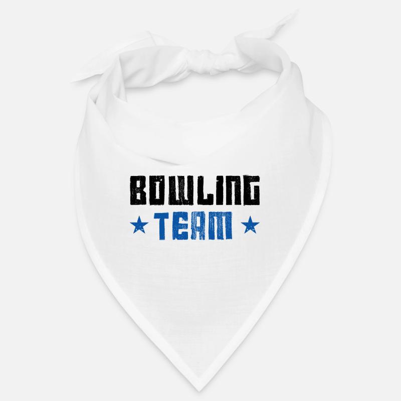 Bowling Team - Bandana - Weiß
