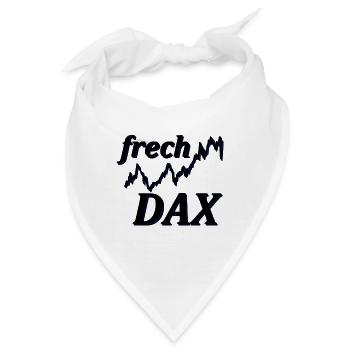 frech DAX deutscher aktien index - Bandana - Weiß - Vorne