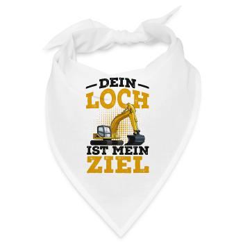 Bagger - Bandana - Weiß - Vorne