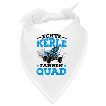 Quad - Bandana - Weiß - Vorne