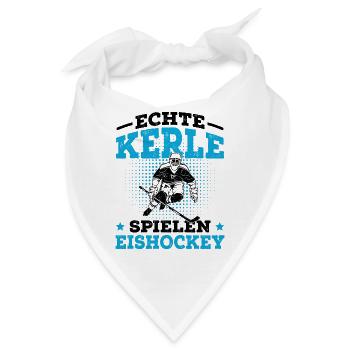 Eishockey - Bandana - Weiß - Vorne
