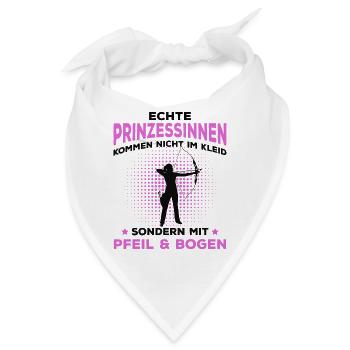 Bogenschießen - Bandana - Weiß - Vorne