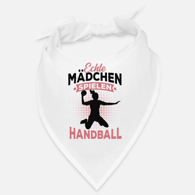 HandballMädchen - Bandana - Weiß