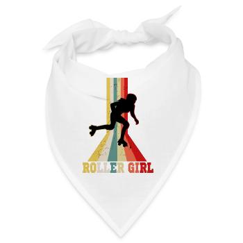 Rollschuhe - Bandana - Weiß - Vorne