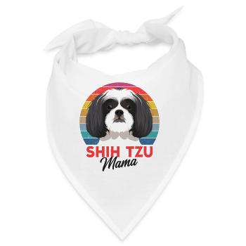 Shih Tzu - Bandana - Weiß - Vorne