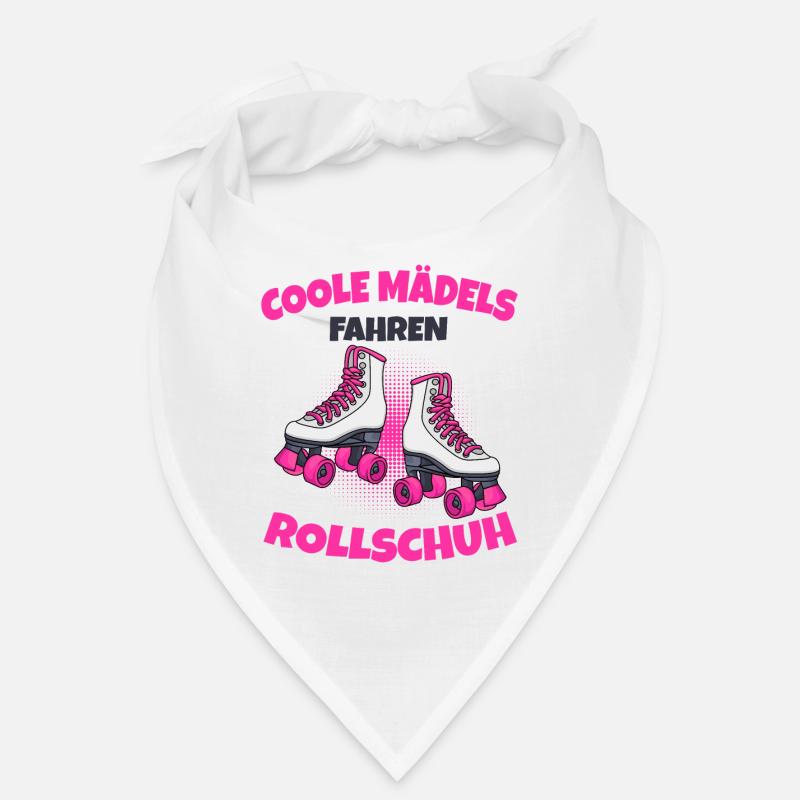 Rollschuhe - Bandana - Weiß