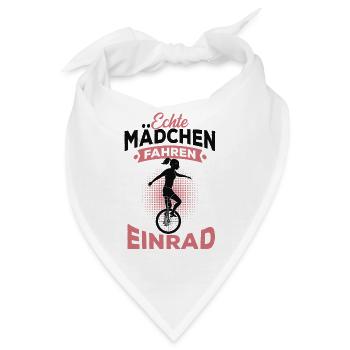 Einrad - Bandana - Weiß - Vorne