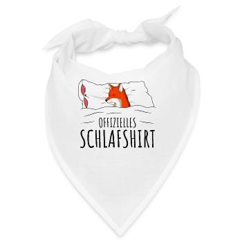 Fuchs - Bandana - Weiß - Vorne