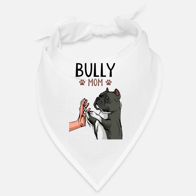 American Bully Mom Hunde Mama Bandana