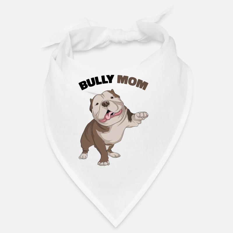 American Bully - Bandana - blanc