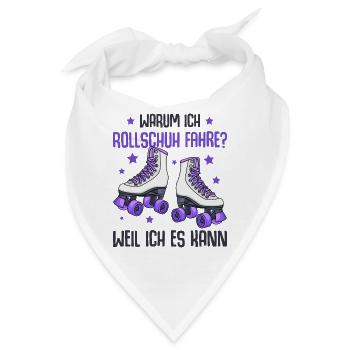 Rollschuhe - Bandana - Weiß - Vorne