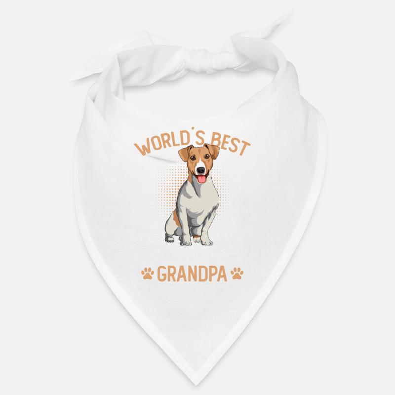 Jack Russell Terrier Opa Hundehalter Bandana