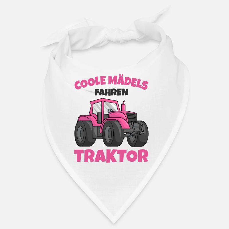Traktor Mädchen Bandana