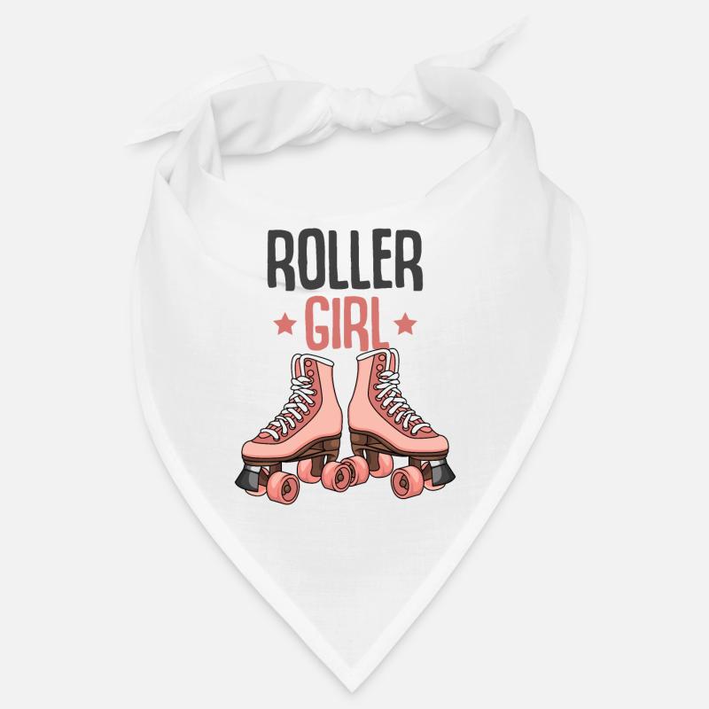 Rollschuh Mädchen Bandana