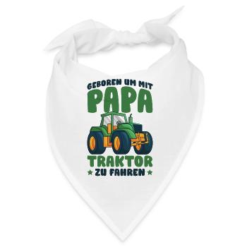 Traktor - Bandana - Weiß - Vorne