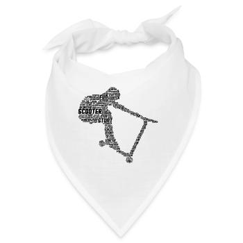Scooter - Bandana - Weiß - Vorne