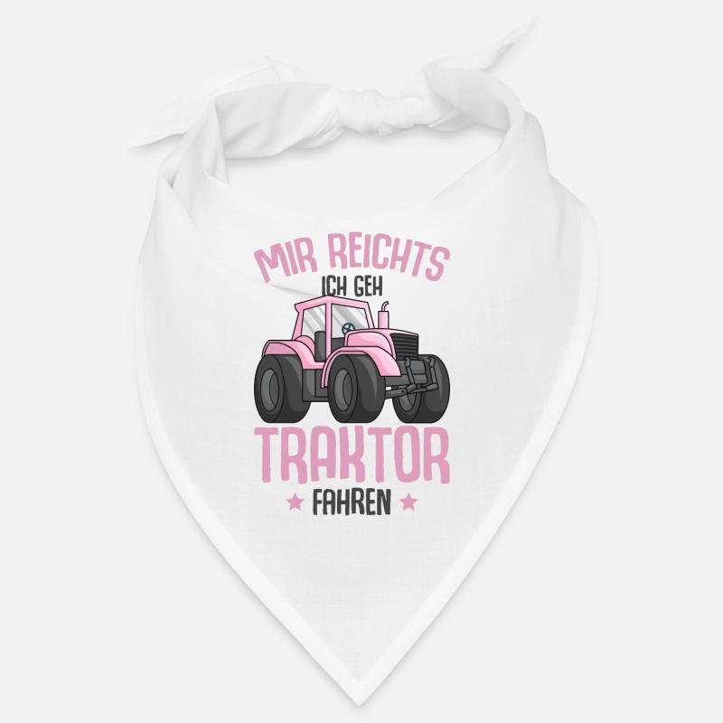 Traktor Mädchen Bandana