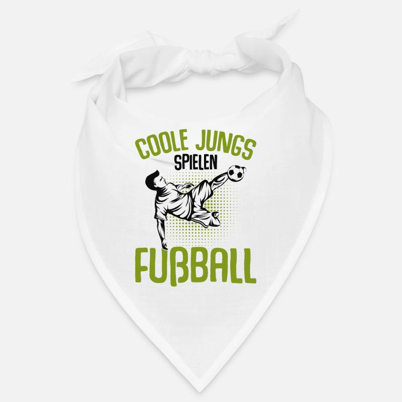 Fußball Junge Kinder - Bandana - Weiß