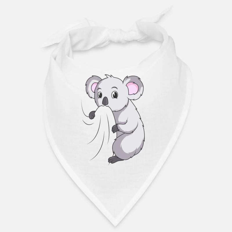 Koala - Bandana - Weiß