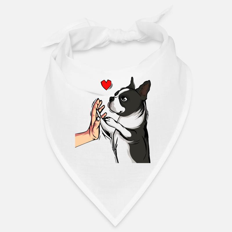 Boston Terrier Dogs Dear Mistress Bandana