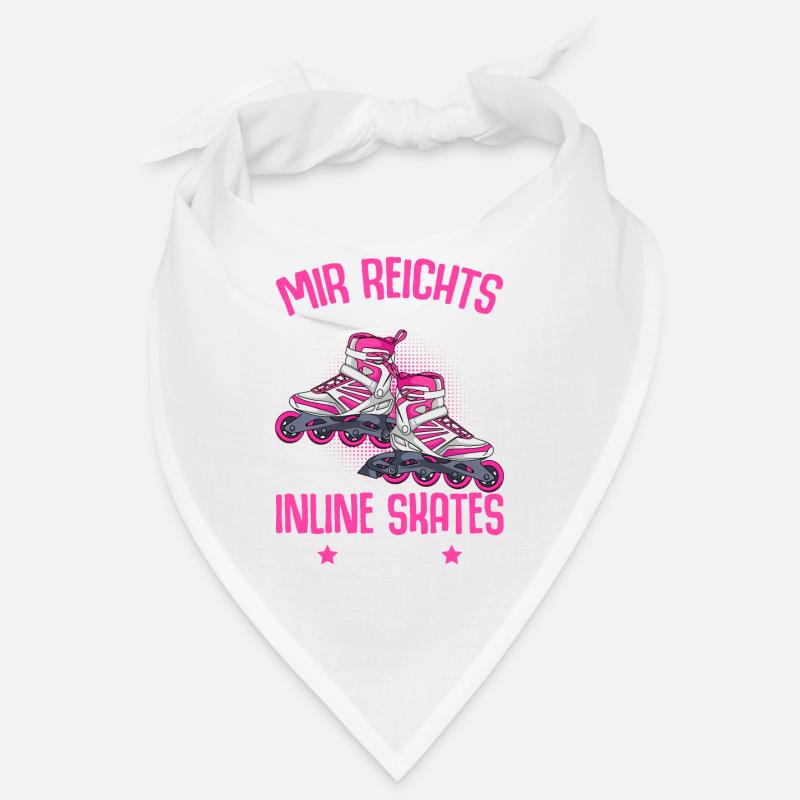 Inline Skates Inline Skating Inline Skater - Bandana - Weiß