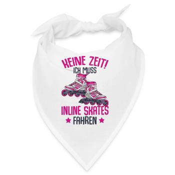 Inline Skates - Bandana - Weiß - Vorne