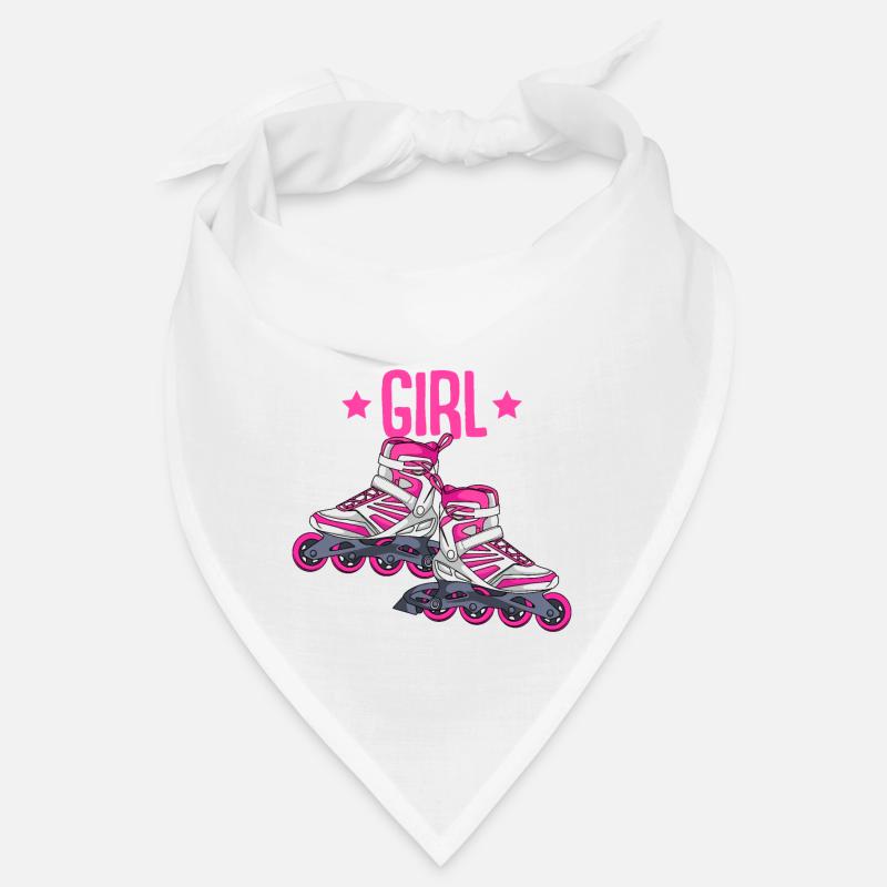 Inline Skates Inline Skating Inline Skater - Bandana - Weiß